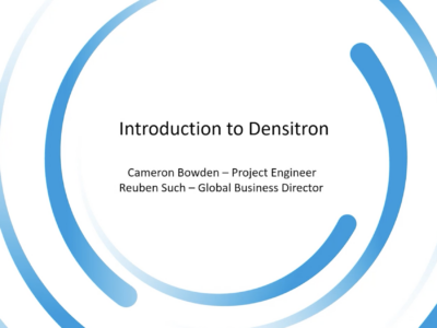 Densitron webinar
